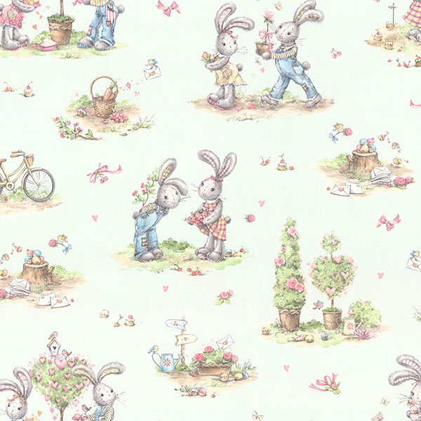 10490-04 Артекс Зайки обои флизелиновые 1,06*10м/6